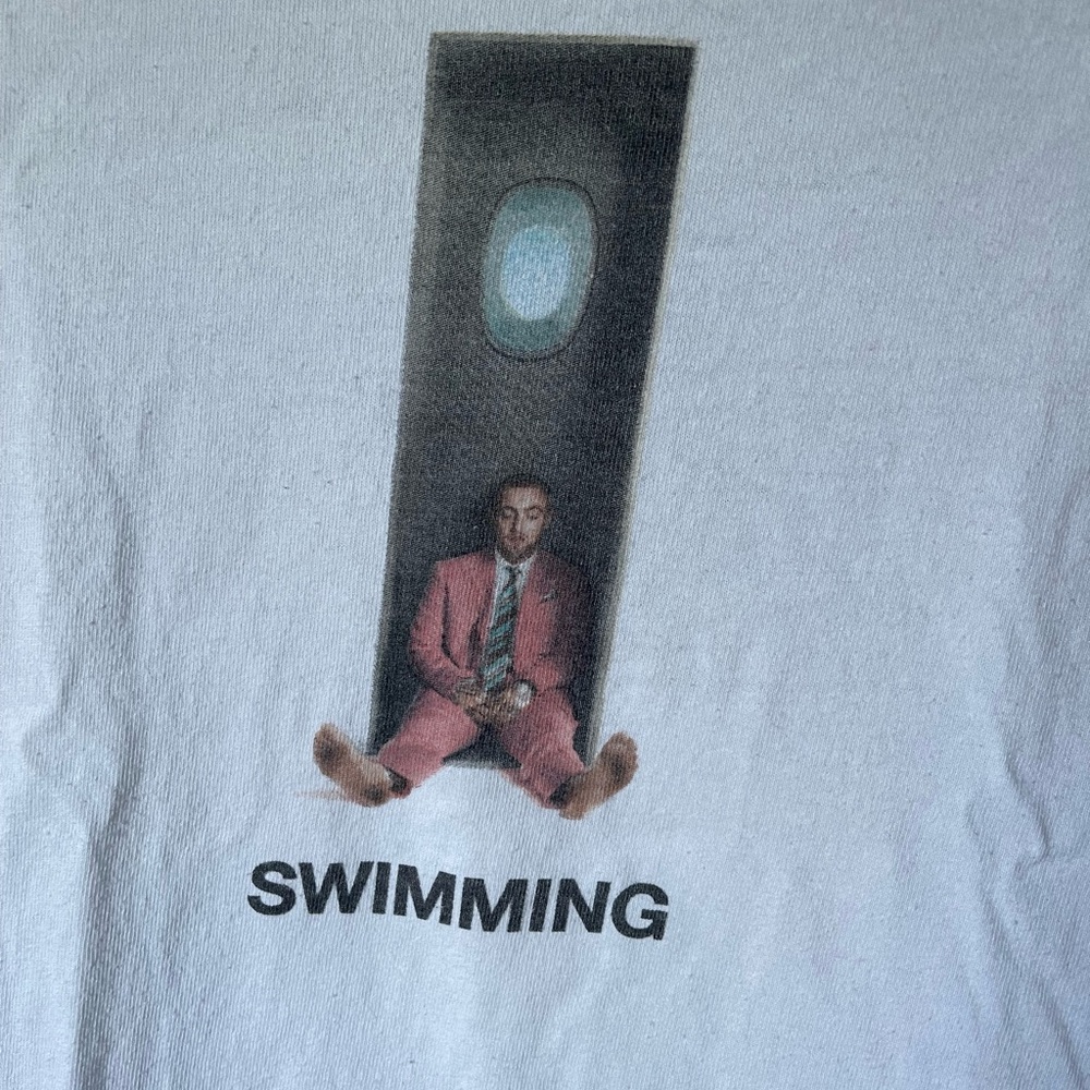 Mac Miller Size Small Swimming Tour Short Sleeve T-Shirt